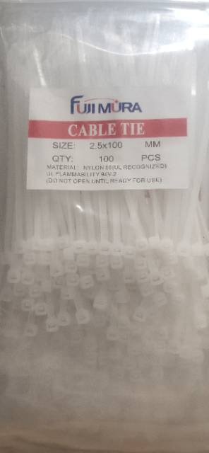 Cable ties kabel kret 10cm isi 100pc