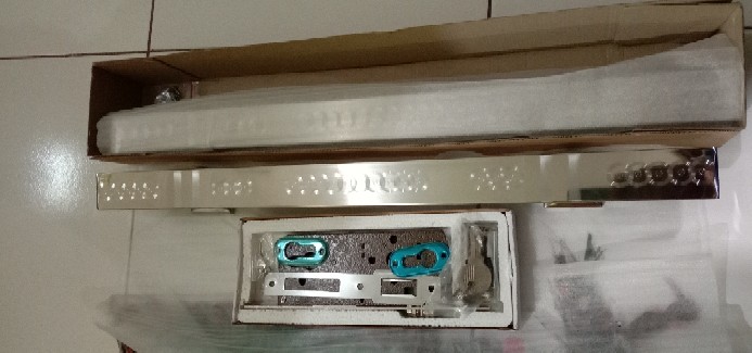 Promo Paket Handle Pintu Rumah 60 Cm Dan Body Kunci Gagang Tarikan Pintu Minimalis