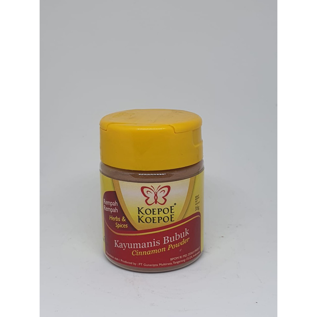 

KAYU MANIS BUBUK KOEPOE KUPU - CINNAMON POWDER 35 gram