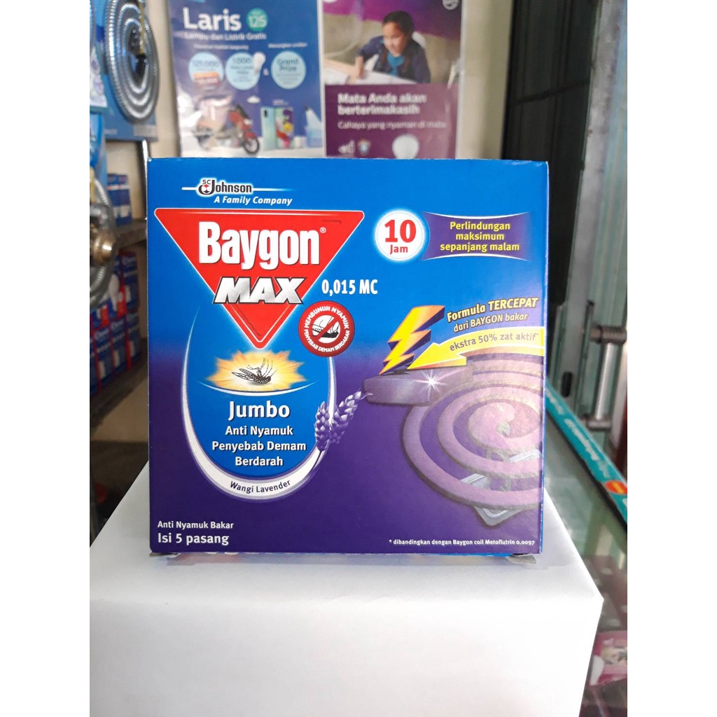 Obat Nyamuk Bakar Baygon Lavender