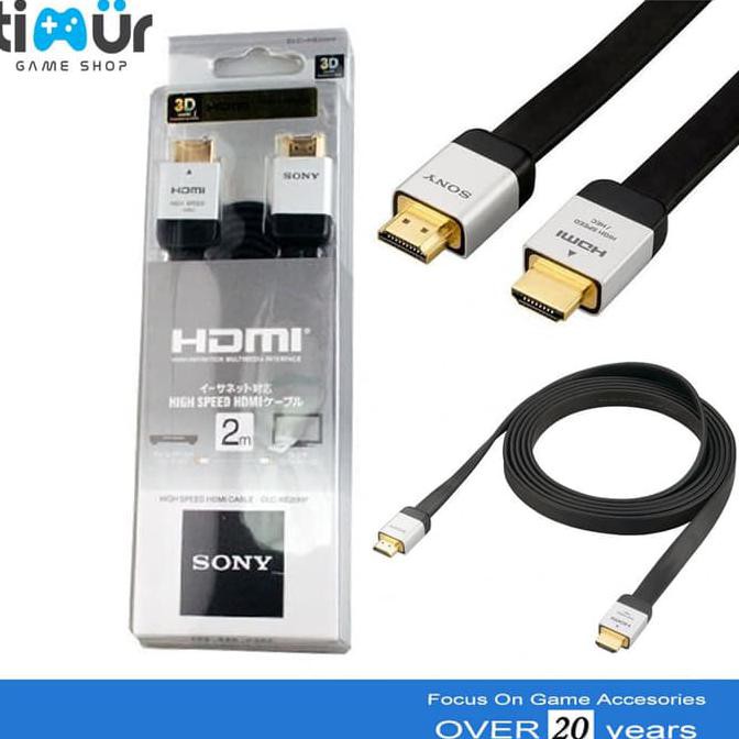 KABEL HDMI SONY - CABLE HDMI TO HDMI - GOLD PLATE