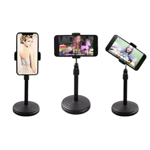 Stand hp meja robot Stand dudukan Phone adv Holder 360 derajat holder 360 tripod hp handphone