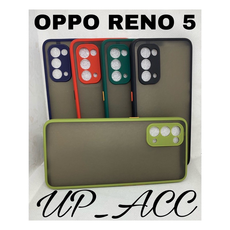 OPPO RENO 5 / 5G / MY CHOICE CSQUARE Bumper Candy CAMERA FUZE DOVE Protector HARD CASE