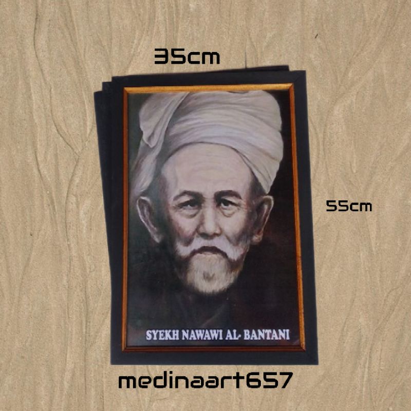 Jual LUKISAN HIASAN DINDING DEKORASI RUMAH RUANG TAMU GAMBAR SYEKH