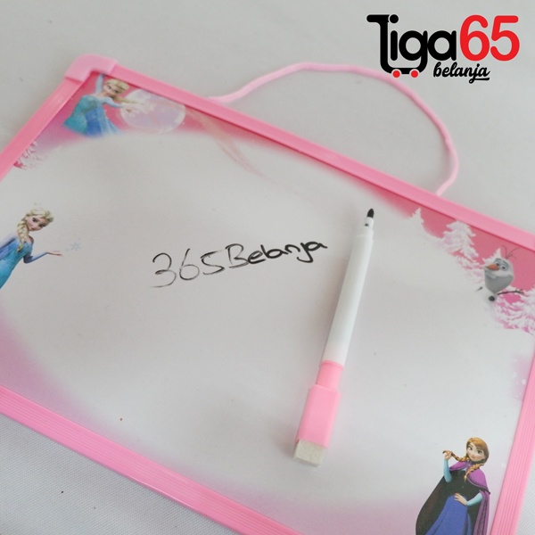 365 WHITE BOARD #40783 Papan Tulis Putih Anak Fancy Karaker