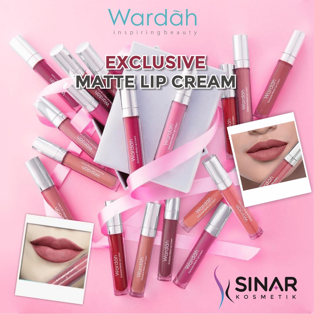 ✦SINAR✦ Wardah Exclusive Matte Lipcream New