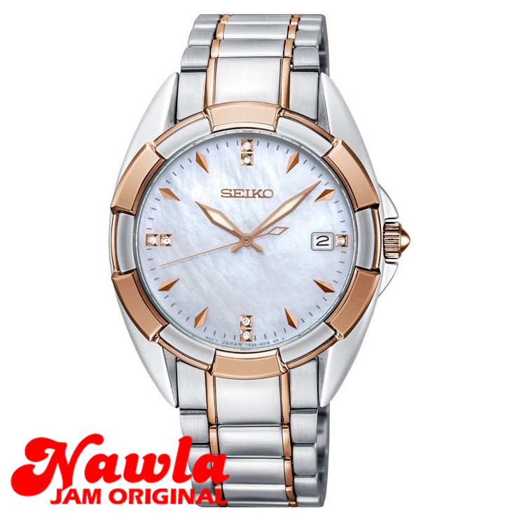 Seiko Ladies SKK888P1 Quartz Classic Sapphire - Jam Tangan Wanita SKK888