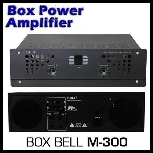 Box Power Amplifier Bell M-300