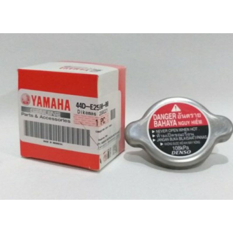TUTUP RADIATOR XEON KARBU XEON RC ASLI ORI YAMAHA 44D E2590 00