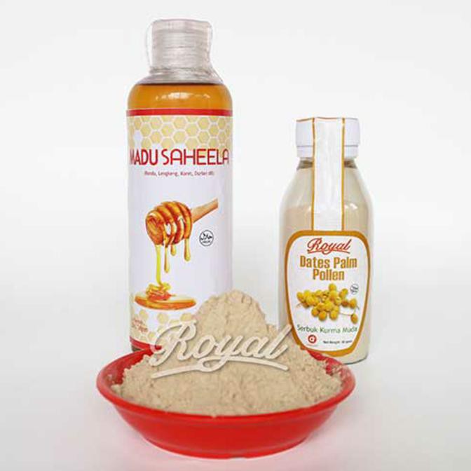 

PROMO ENAK Paket Promil Serbuk Kurma Muda 60g+ Madu Murni 360g Terlaris