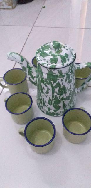 Teko Blirik /blurik/loreng Jadul Unik Murah