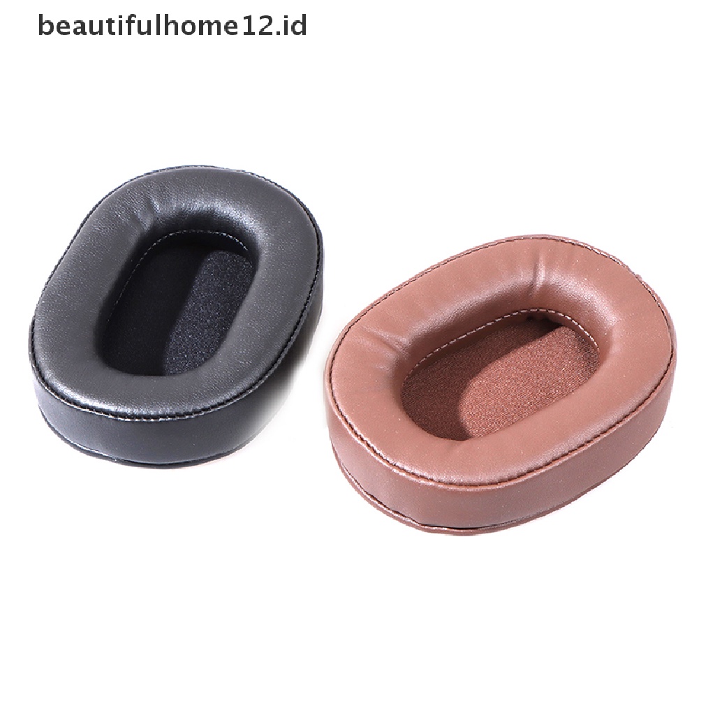 【beautifulhome12.id】 1Pair Ear Pads For ATH-MSR7 M50X M40X SX1 Headphones Replacement Foam Earmuffs .