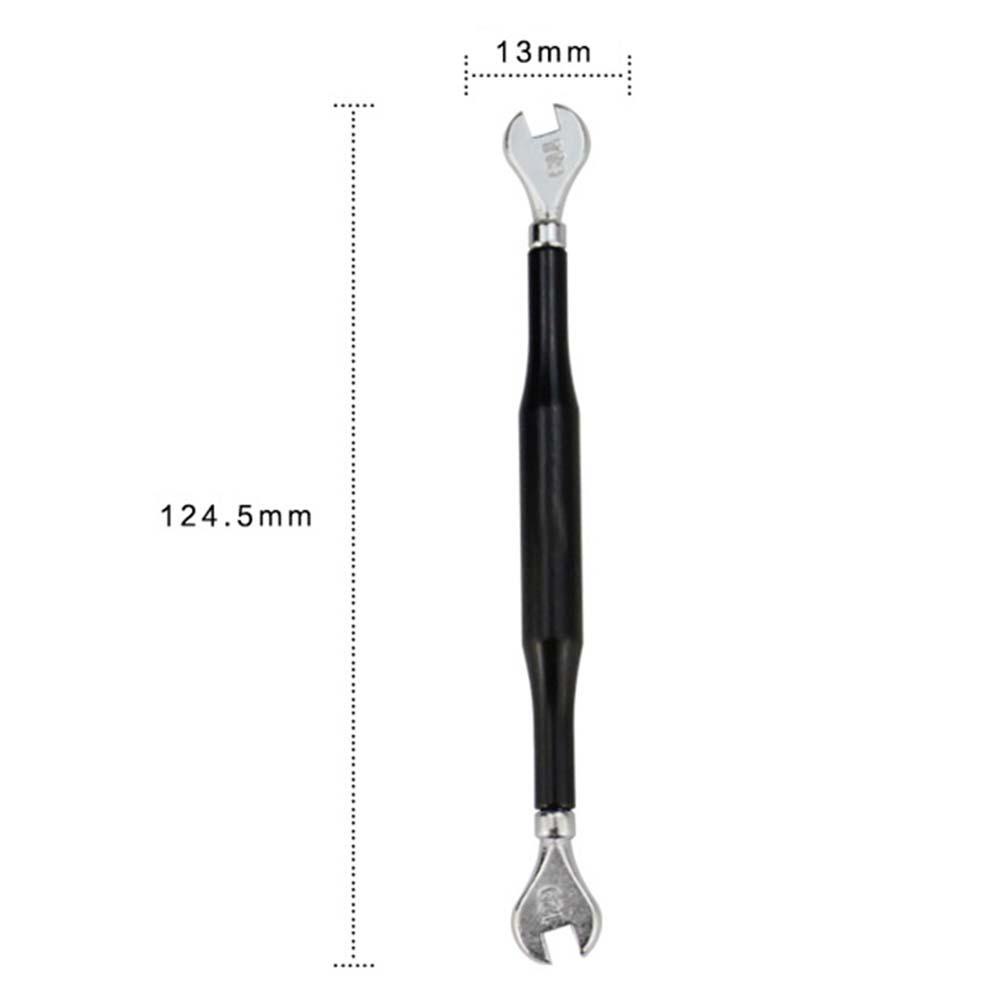 Agustina Kunci Inggris Jari Sepeda Rustless 7-9mm 14G 15G Spokes 11G 12G Bicycle Steel Spanner