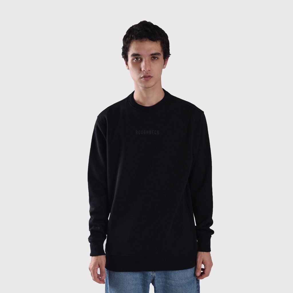 Crewneck Roughneck / Sweater Roughneck 1991 / Crewneck Polos Oversize / Cn Pria / Crewnek Pria Wanita / Crewneck Oversize / Sweater Oversize / Crewneck Simpel Kekinian Terlaris / Cn Abu Polos / Sweater Crewneck Pria Wanita