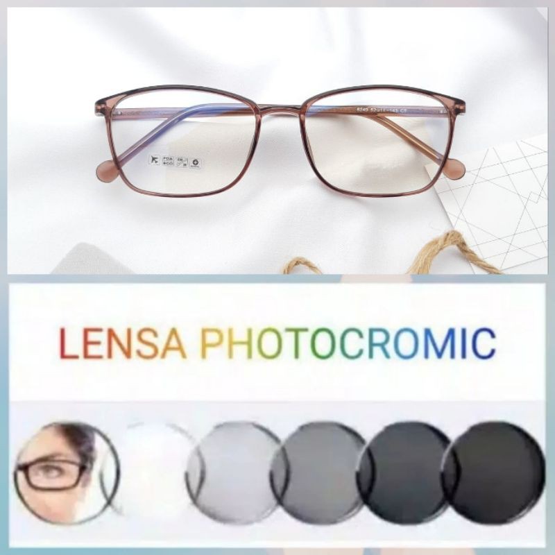 paket frame dan lensa.. frame kacamata 8249