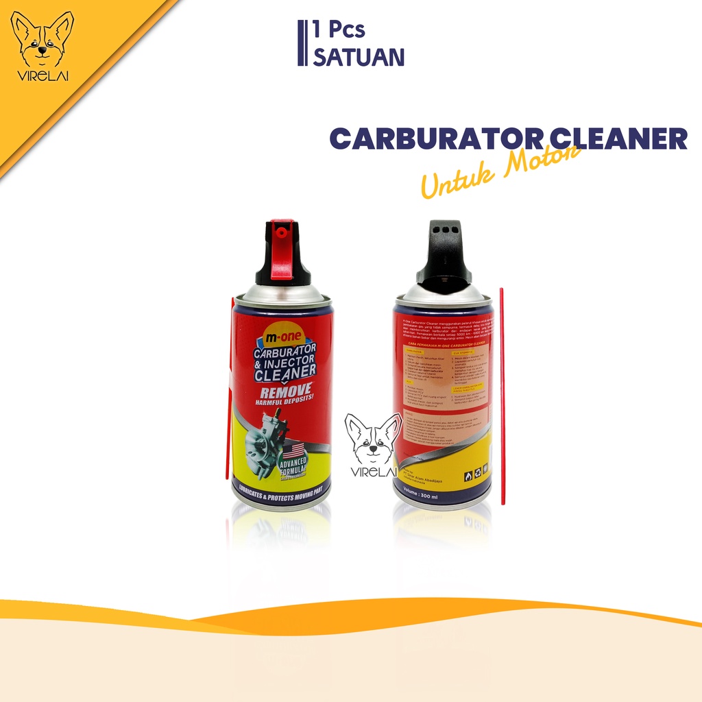 Carburator cleaner dan injector cleaner M-One 300 dan 500 ml