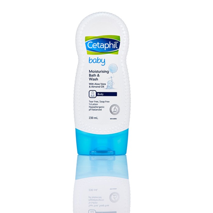 Cetaphil Baby Moist Bath &amp; Wash 230ML