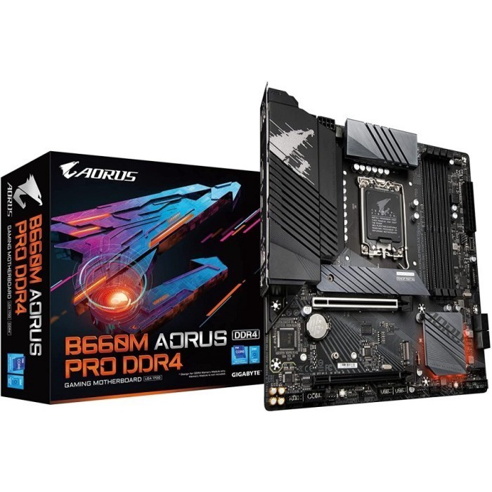 Motherboard Gigabyte B660M Aorus Pro DDR4(LGA1700, B660, DDR4, USB3.2)