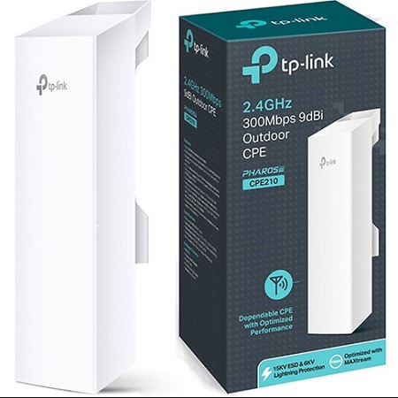 TP-Link CPE210 - 2.4GHz 300Mbps 9dBi Outdoor CPE 210 tplink