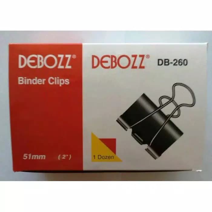 

BINDER CLIPS DEBOZZ DB-260