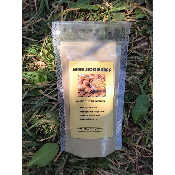 

Jahe Putih Bubuk murni tanpa gula 100gr/200gr/500gr