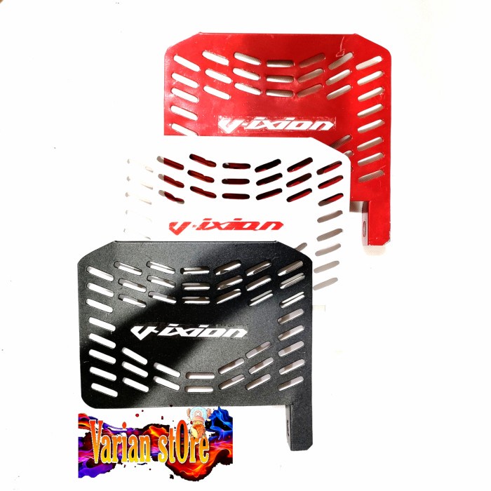 cover tutup pelindung radiator yamaha vixion old vixion new tebal