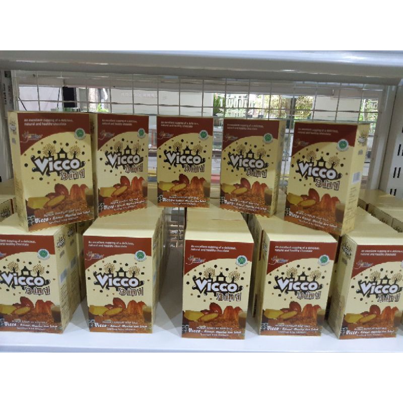 

Vicco Cokelat Bubuk 3 in 1 Milk 200 gr by Puslit Jember