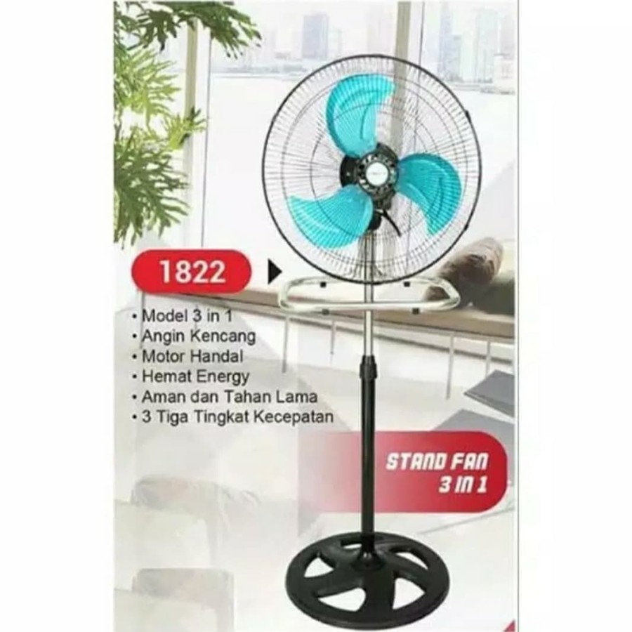 MITOCHIBA industrial fan kipas besi MT 1822J- kipas angin tornado 18&quot;