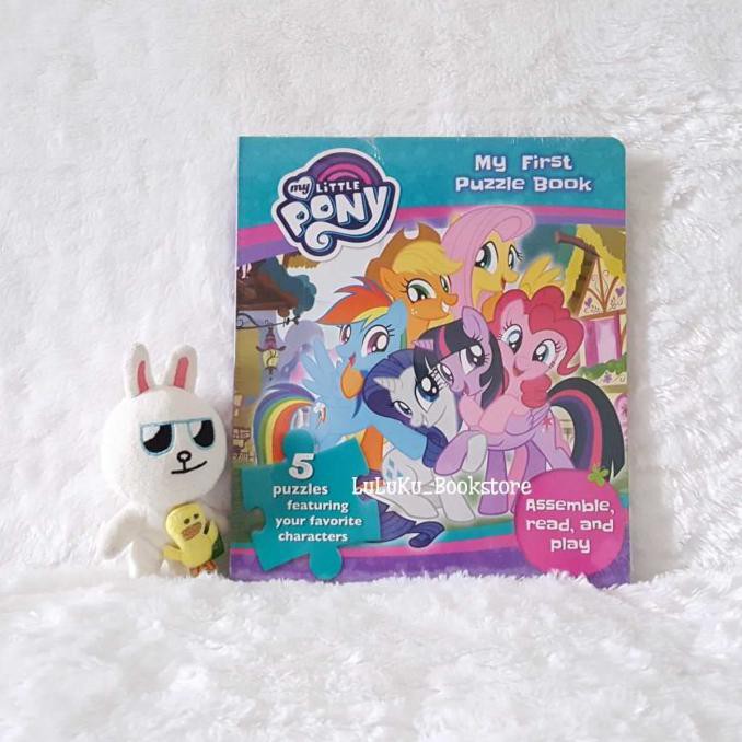 Buku Puzzle Anak - My Little Pony My First Puzzle Book Isi 5 Puzzle