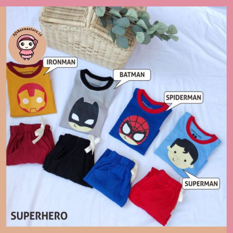 Afsheenastore Set Super Hero By Little Aruma