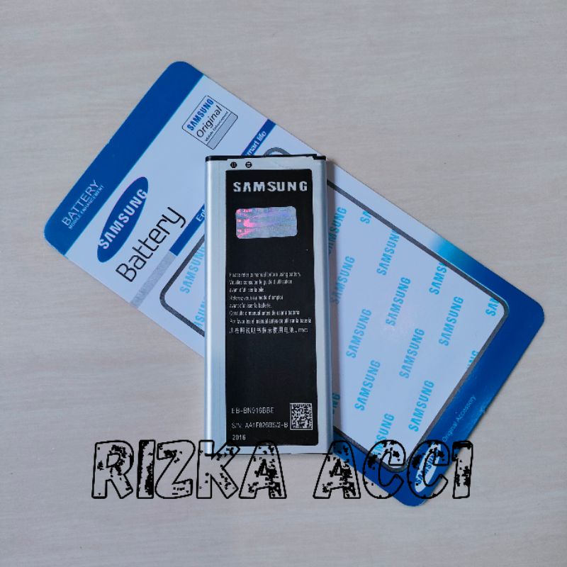 Baterai Batre Samsung Galaxy Note 4 Duos Dual Sim EB-BN916BBE/C Battery Batrai Batre Hp