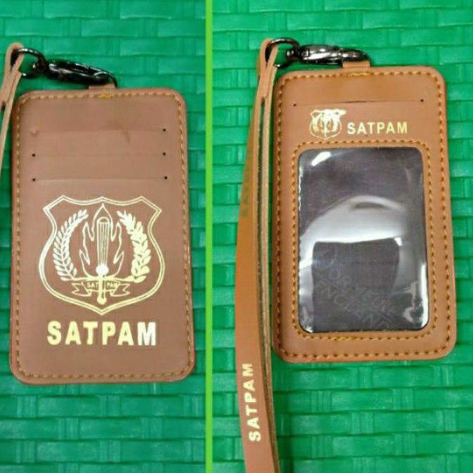 Gantungan ID card Satpam kalung ID card Satpam kalung nama satpam