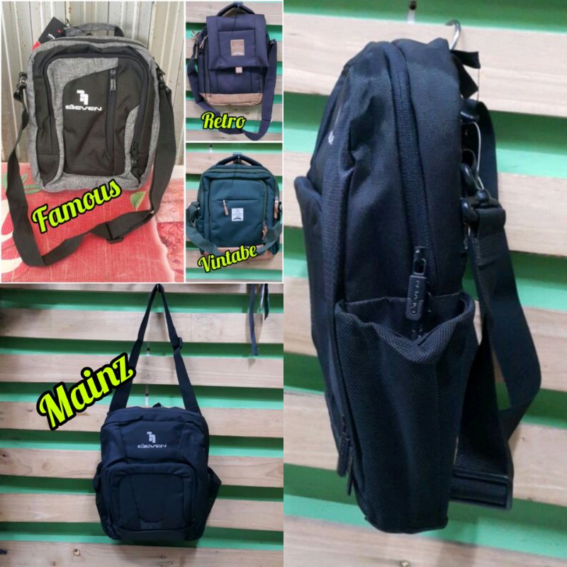 Tas Selempang Pria Travel Pouch Eleven original