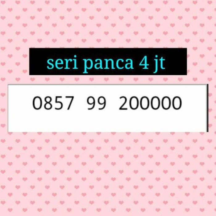 NOMOR CANTIK(IM3 INDOSAT SERI PANCA )(0857 99 200000)sSUPER HOKI