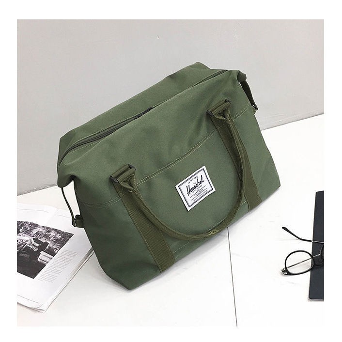 ☼travel business canvas handbag large capacity men’s duffel bag fitness portable short distance