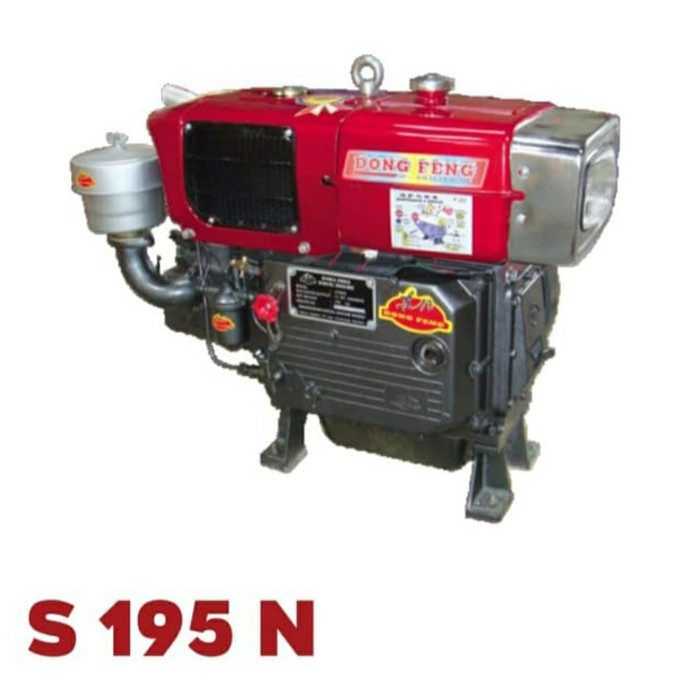Mesin Diesel Dong Feng S195N / 13 HP 13 PK Radiator