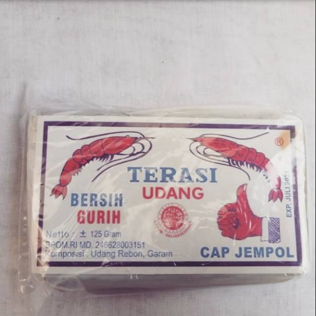 

Terasi udang khas cirebon 100% asli