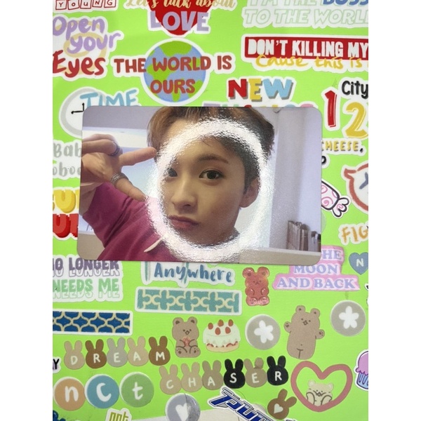 OFFICIAL PHOTOCARD PC MARK LEE EMPATHY NCT 2018 REALITY VER. JAEHYUN TAEYONG HAECHAN JAEMIN JENO