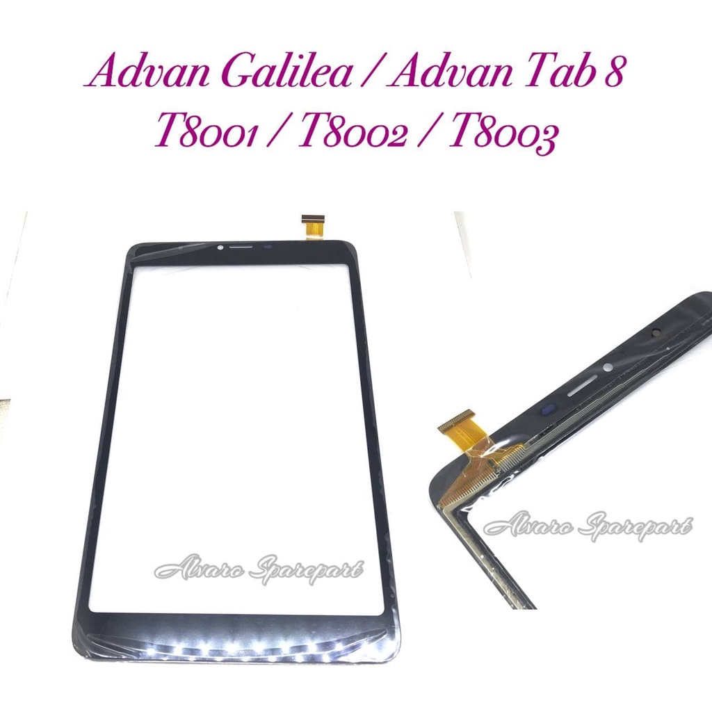 TOUCHSCREEN TAB ADVAN GALILEA / ADVAN TAB 8 T8001 T8002 T8003 - KACA LAYAR SENTUH