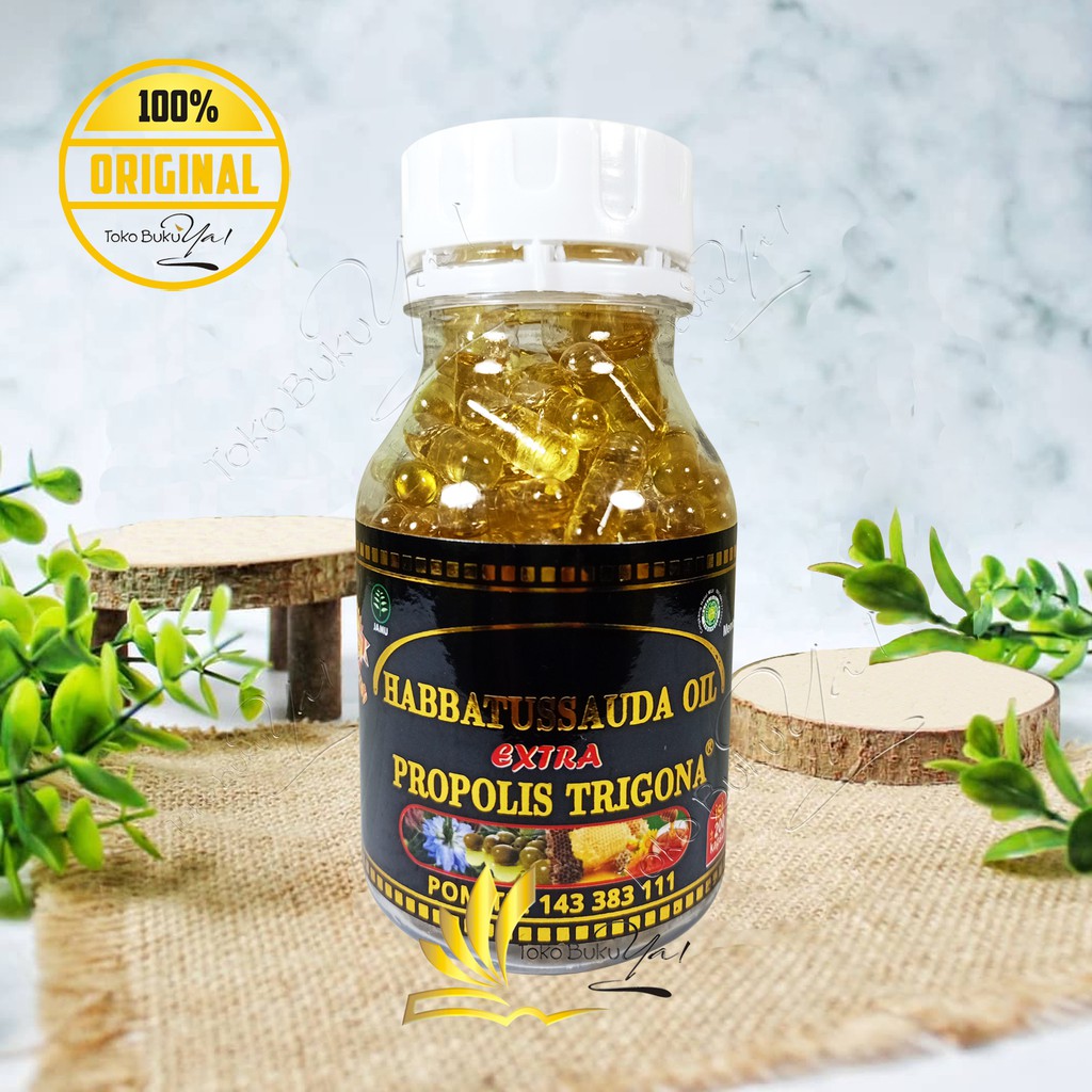 Habbatussauda Oil Extra Propolis Trigona 200 Kapsul