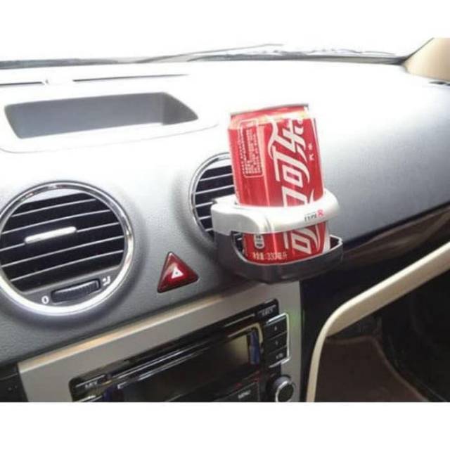 Holder Pegangan tempat Botol Minuman di Mobil / Car Air Vent Drink Holder