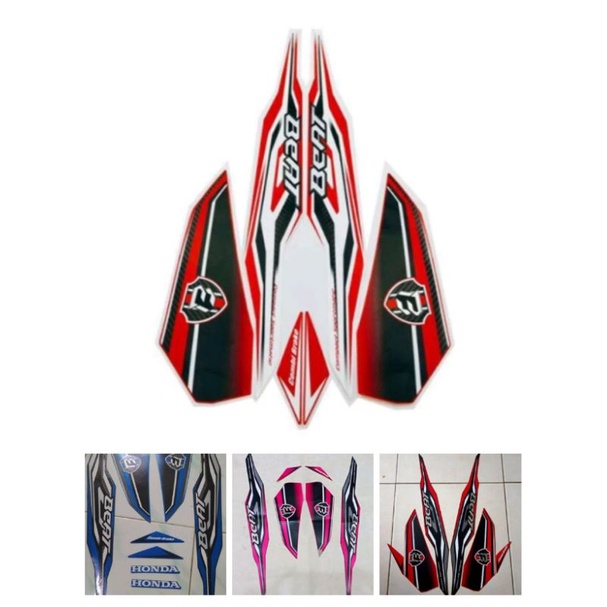 STIKER LIST BODY MOTOR HONDA BEAT ISS CBS 2019
