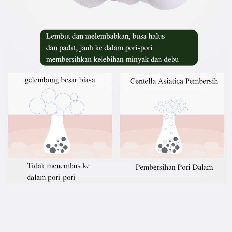 Sabun muka 300g Pembersihan Mendalam sabun cuci muka Penghapusan tungau/pembersihan / antibakteri /pelembab/degreasing