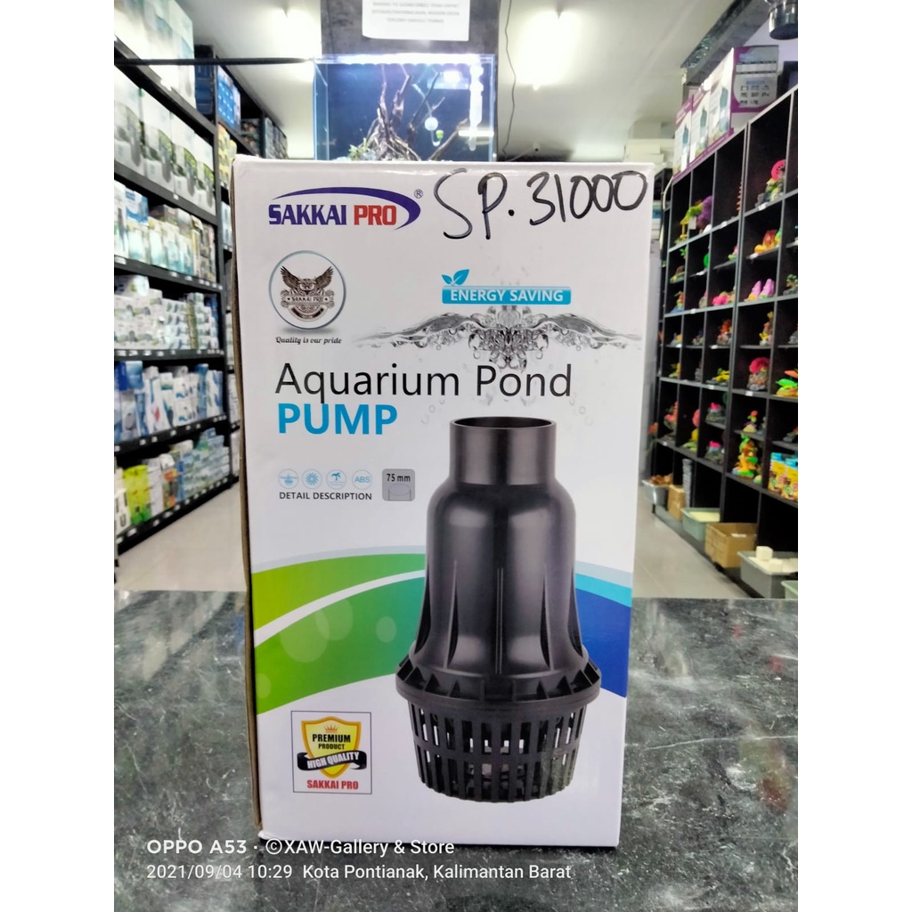 Sakkai Pro - Pompa Kolam/Aquarium Pond (SP-31000) - 31000 L/H -70W