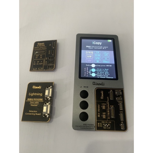 Qianli icopy plus 2.1 (3 socket) + Baterai