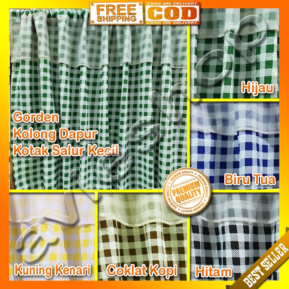 Gorden / Gordeng / Hordeng / Korden Kolong Dapur Kotak Salur Kecil