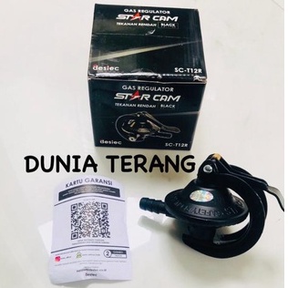 Regulator STARCAM Otomatis Pengaman - Gas Regulator STAR CAM Tekanan Rendah SC-T12R standar SNI