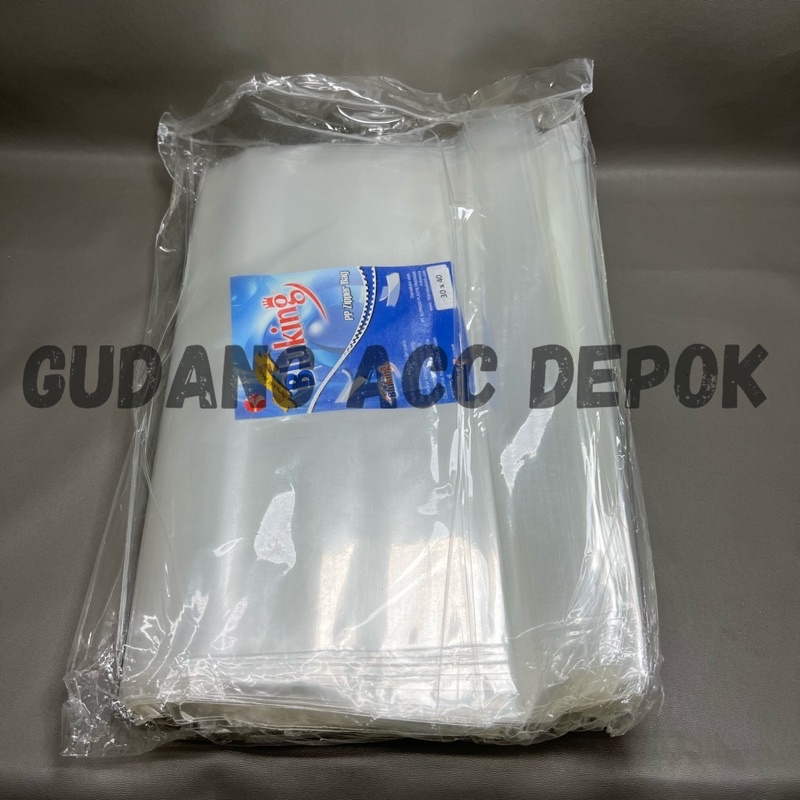 Plastik Klip PP Bening 30x40 Cm / Plastik Klip PE 30x40Cm