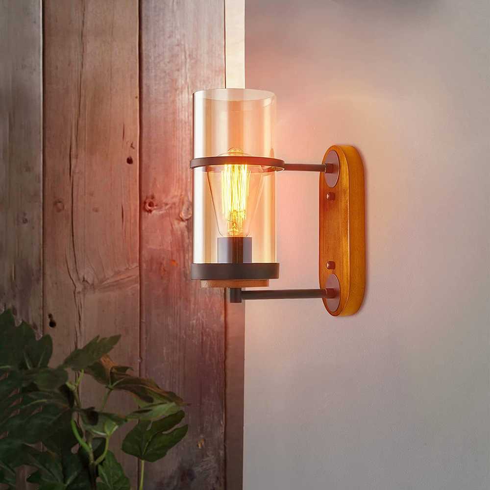 LITU Lampu Dinding Dekorasi Rumah Vintage Wall Lamp E27 - WA315 ( Al-Yusi )