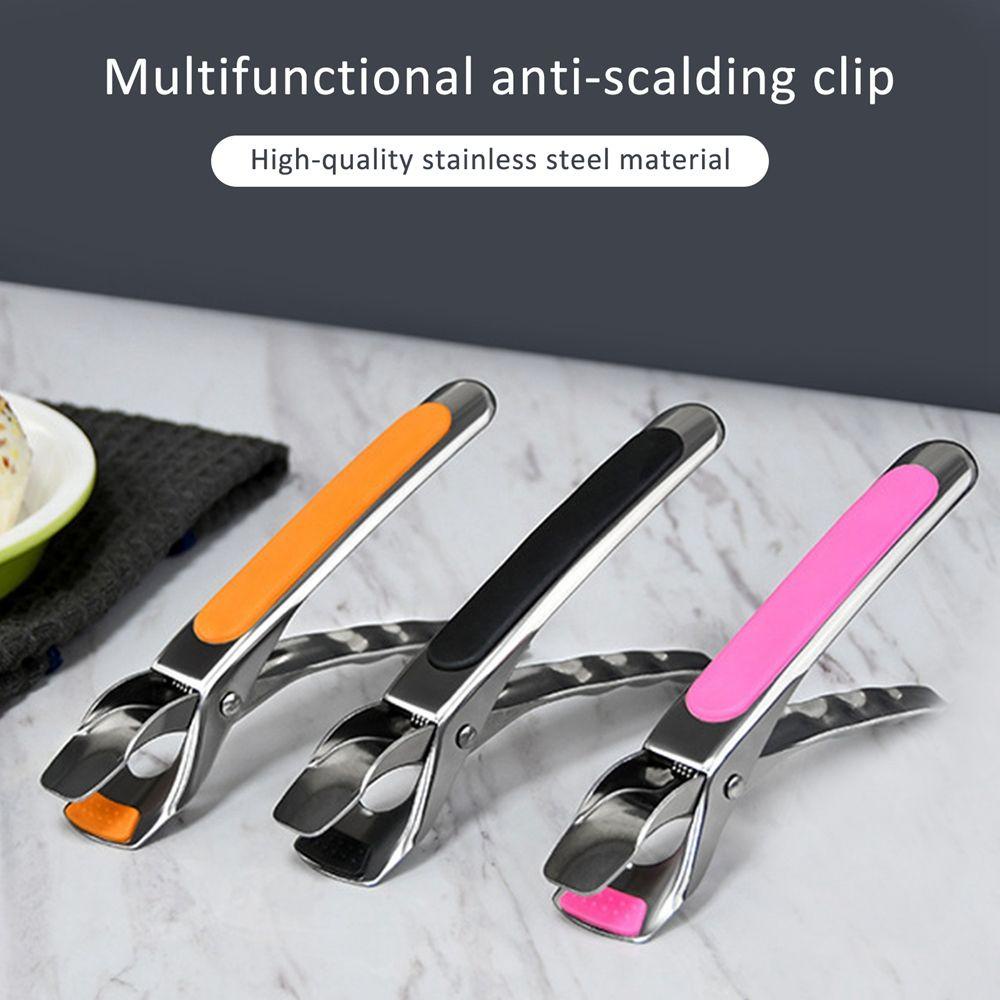 Rebuy Pot Clip Silikon Anti Panas Retriever Alat Camping Handle Bowl Clip